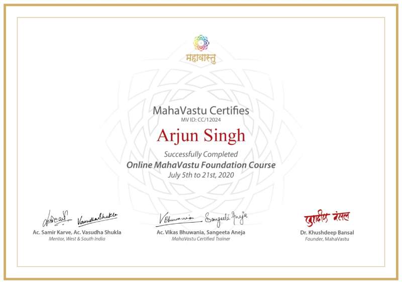 Certificate Of Complitation